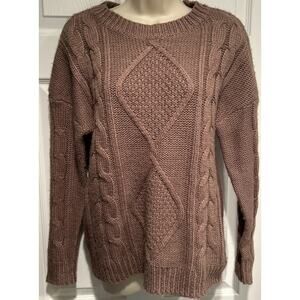 Vintage Brown Y2K Sweater Size Medium Charlotte Russe